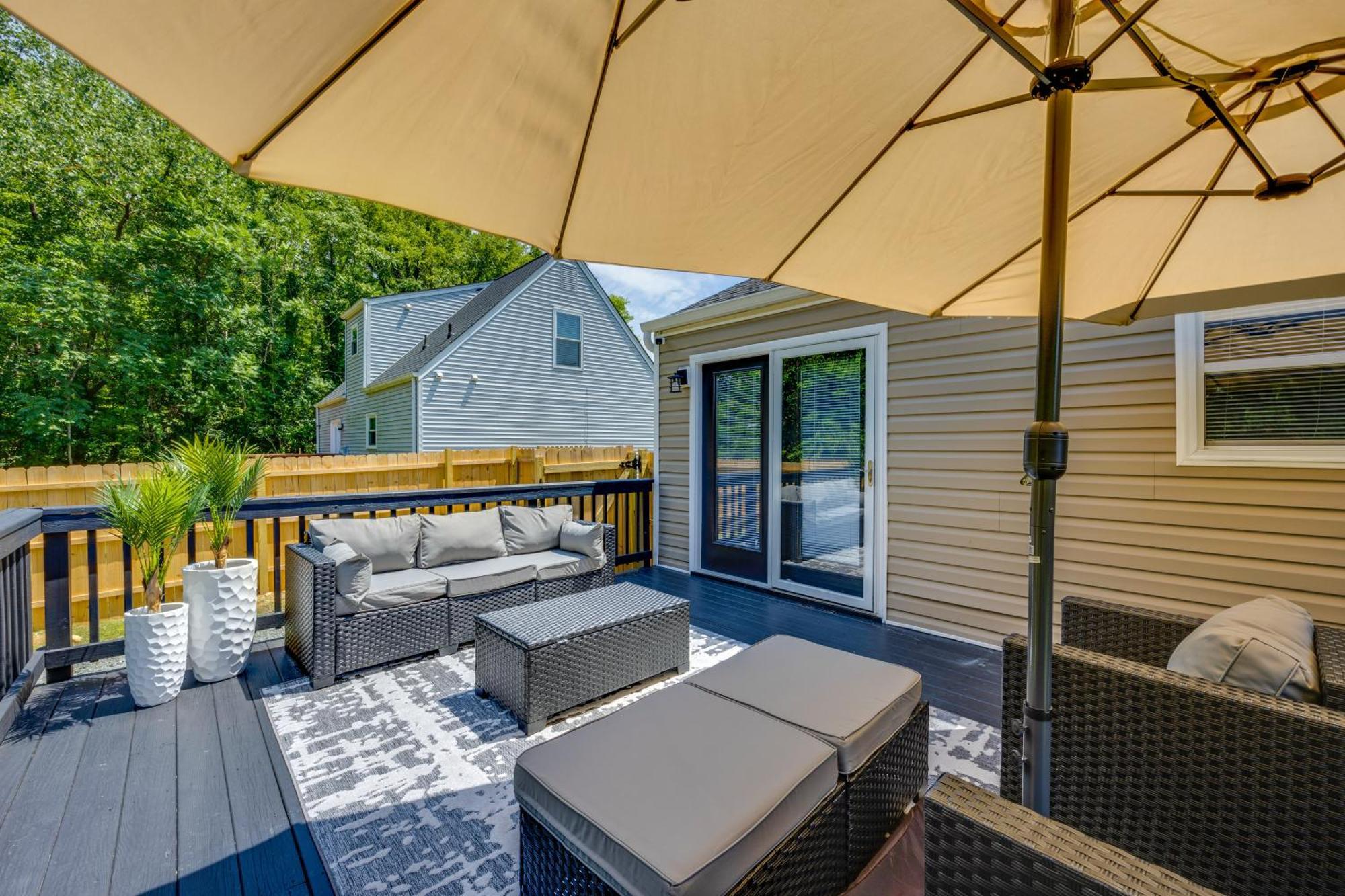 Modern With Deck, Close To Downtown! Richmond